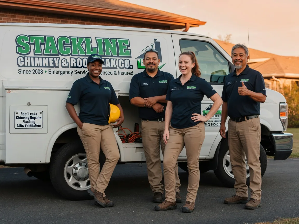 Chimney flashing repair company in Woodstock, NH